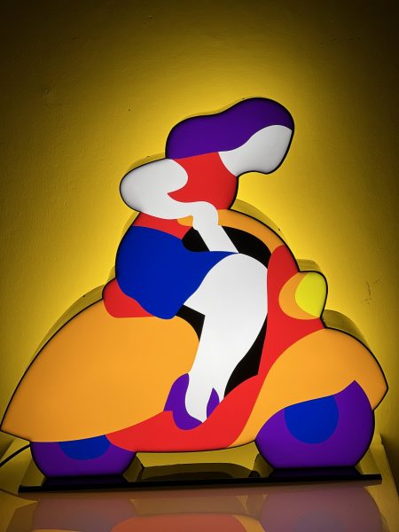 Vespa (Scultura luminosa)
