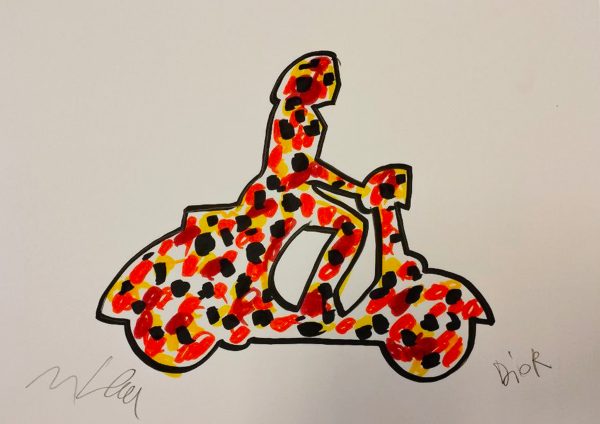Bozzetto Progetto Dior (Vespa)
