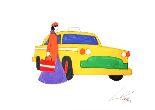 Bozzetto Progetto Dior (Taxi)