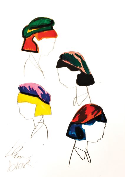 Bozzetto Progetto Dior (Volto)