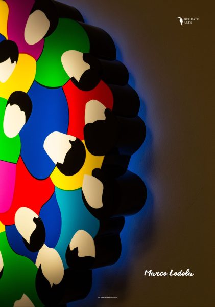 Marco Lodola Il Volto degli Altri - Poster