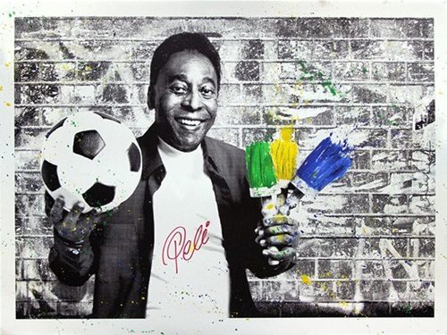 The King Pele - Brush Portrait