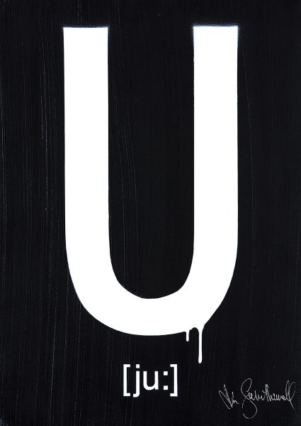 U