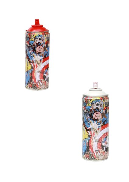 Captain America - Marvel Metal Spray Can 