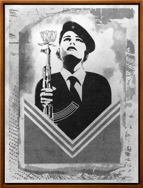 Peace Guard 2 Stencil (Lisbon)
