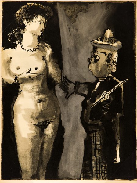 Nudo con Clown