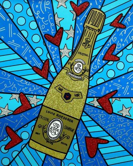 Champagne Wishes & Caviar Dreams - Blue