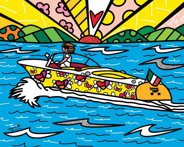 Iseo Lake - Serigrafia