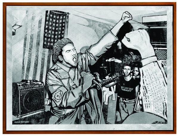 Bad Brains - Fist & Flag 