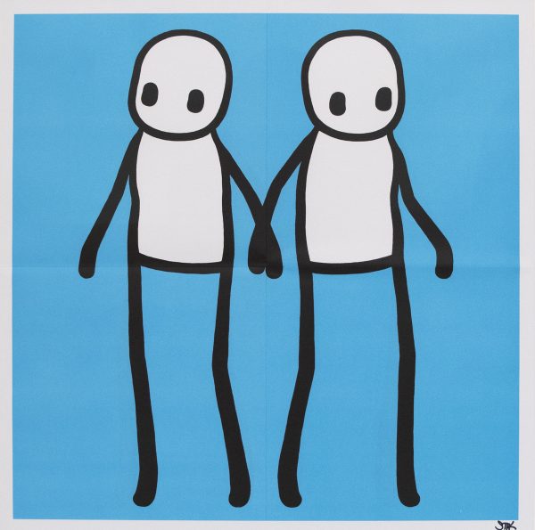Holding Hands (Blue)