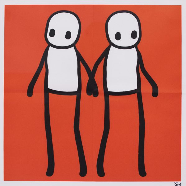 Holding Hands (Red)