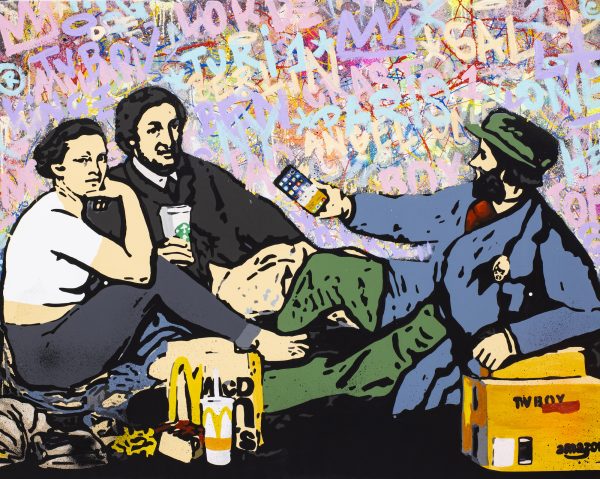 Dejeuner sur l’asphalte - Graffiti Tags