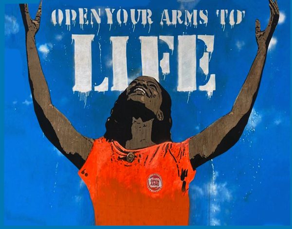 Open your arms to life
