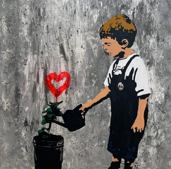 Omnia Vincit Amor - fluo red