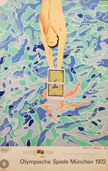 Olympische Spiele Munchen 1972-David Hockney
