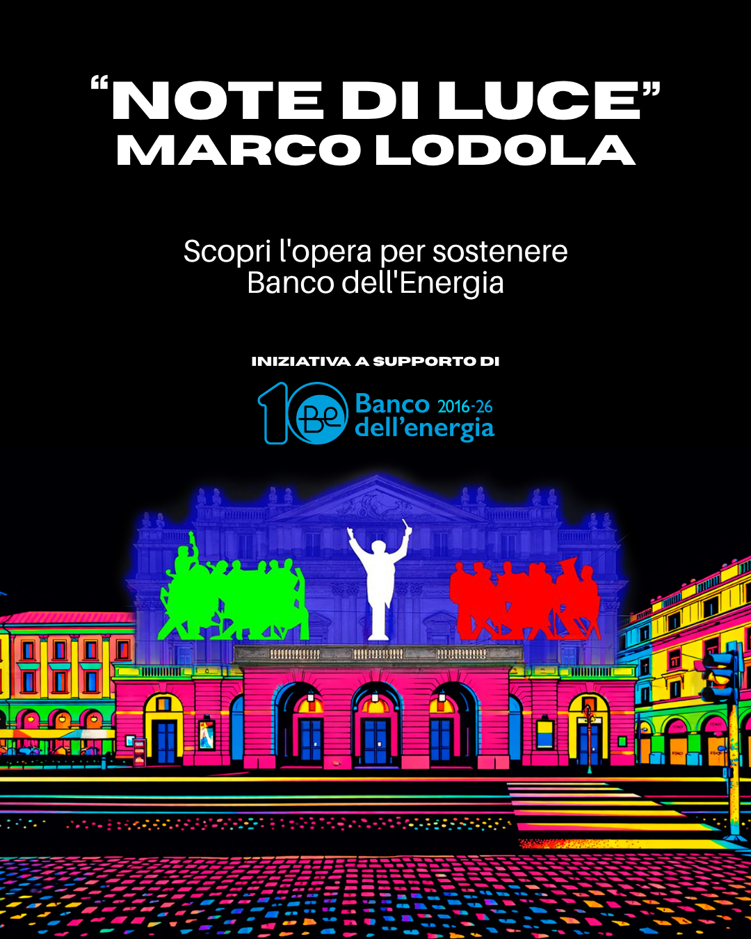 Marco Lodola - Note di Luce