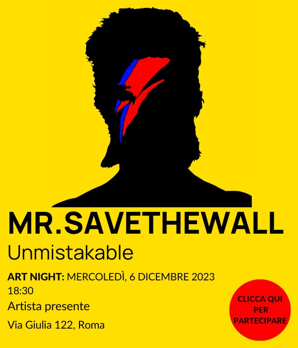 Mr.Savethewall Unmistakable Art Night Deodato Arte Roma