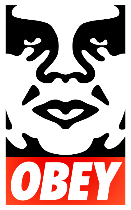 Obey - Logo - Andrè The Giant - Opere Street Art