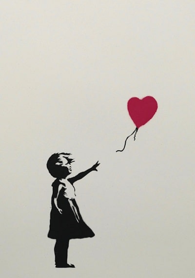Idea per un nuovo concorso Quadri-arte-contemporanea-banksy-balloon-girl