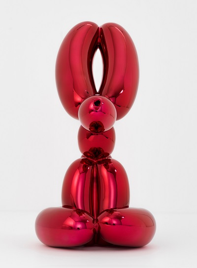 Scultura Contemporanea d'Autore - Jeff Koons - Balloon Rabbit Red