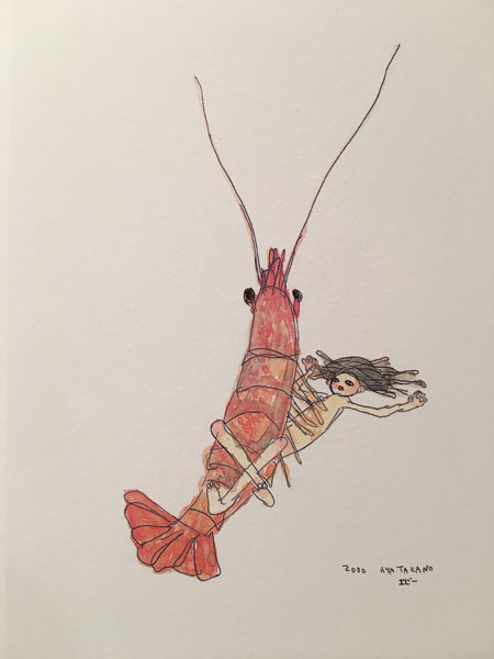 Aya Takano, Shrimp!, 2000